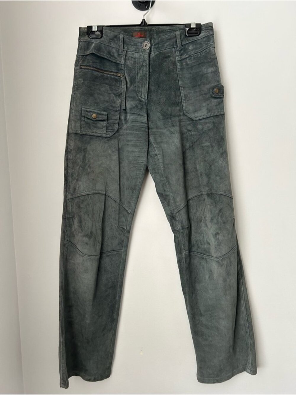 Vintage Danier Suede Utility Jeans Pants